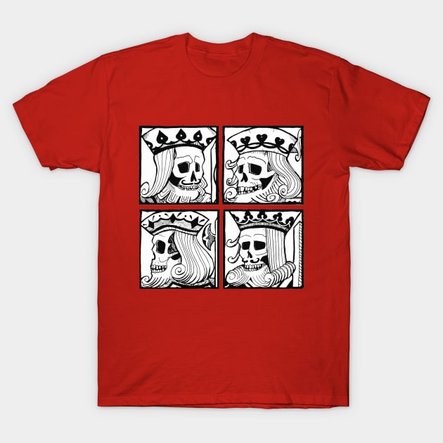 4 Dead Kings T-Shirt by IckyScrawls